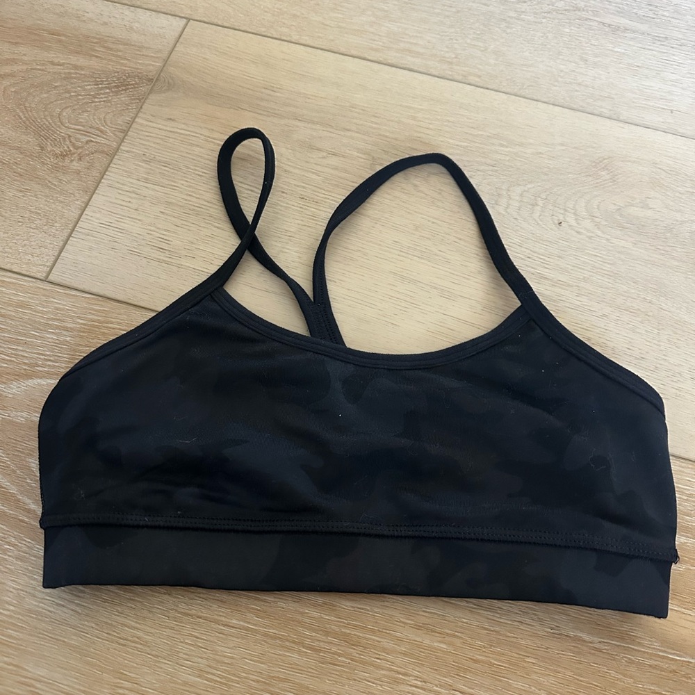 Black Women's Sports Bra